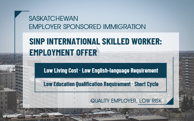 SINP International Skilled Worker Program